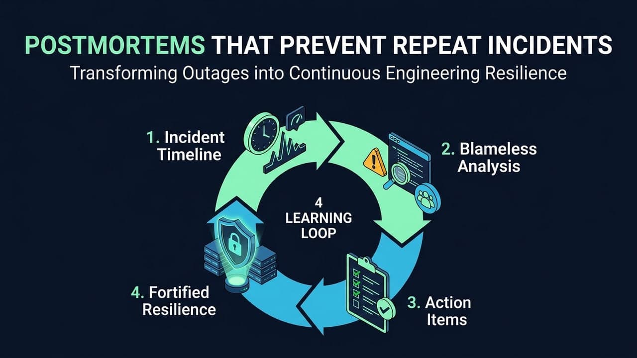 Postmortems That Actually Prevent Repeat Incidents