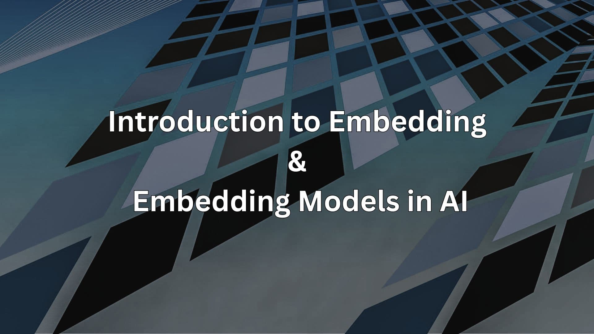 Introduction to Embedding and Embedding Models in AI