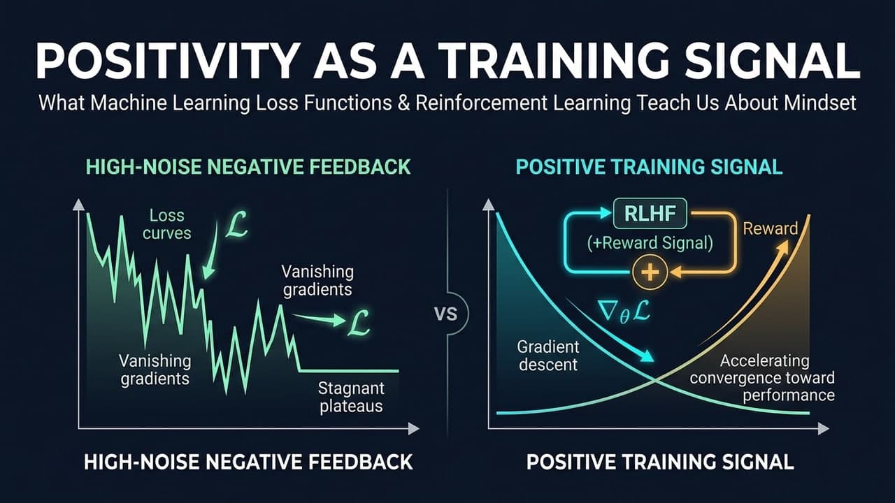 Positivity as a Training Signal: What Machine Learning Taught Me About Mindset