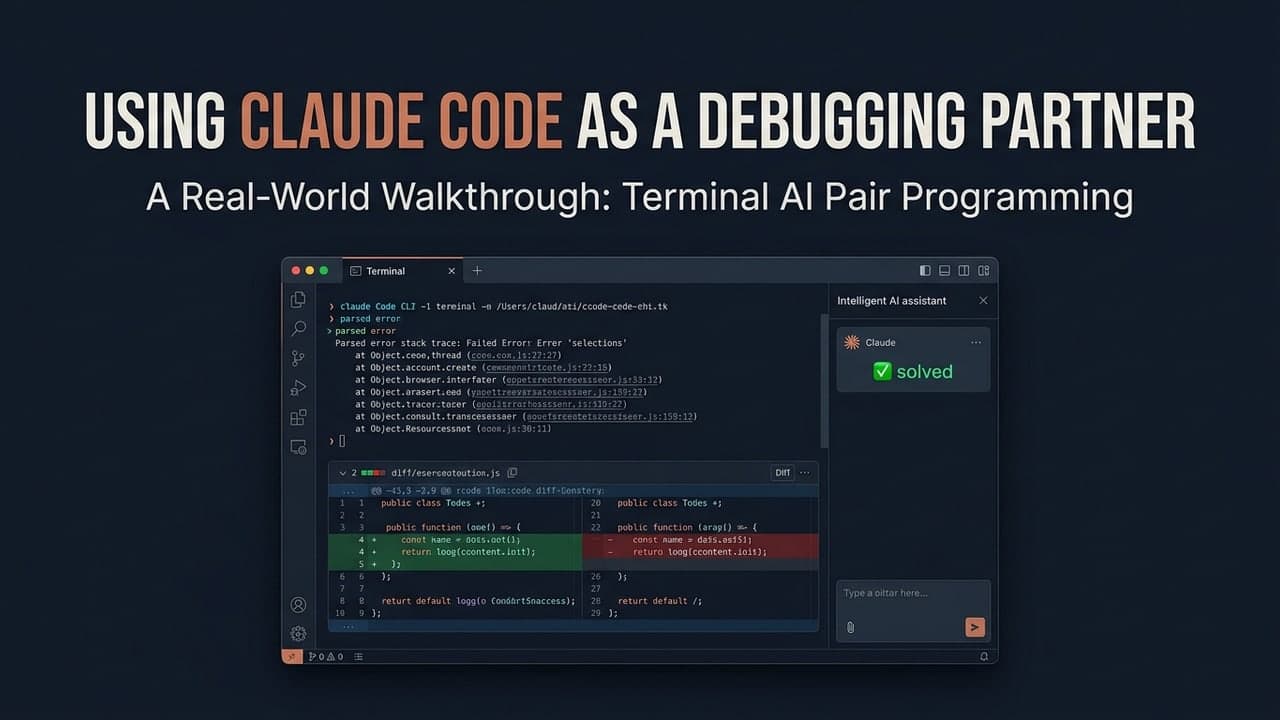 Using Claude Code as a Debugging Partner: A Real Walkthrough