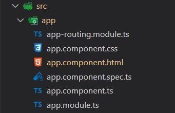 Angular src folder structure